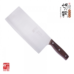 菜刀廠(chǎng)家批發(fā)復(fù)合鋼夾柄廚師桑刀2號(hào)